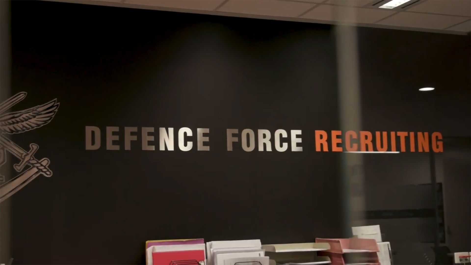 A Defence Force Recruiting office. 